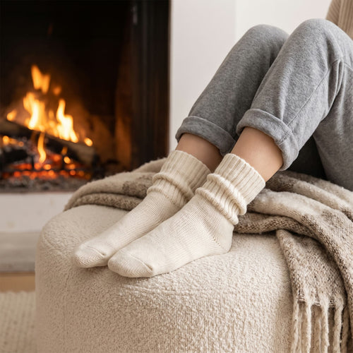 Fireside Socks – Cozy Slouch Socks (5 Pairs)