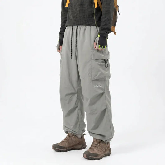 Moonlight Gray lightweight hiking cargo pants
