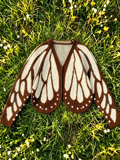 Azuria Butterfly Wings Knit Cardigan