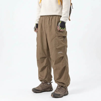 Dark Khaki lightweight hiking cargo pants