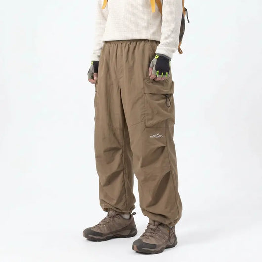 Dark Khaki lightweight hiking cargo pants