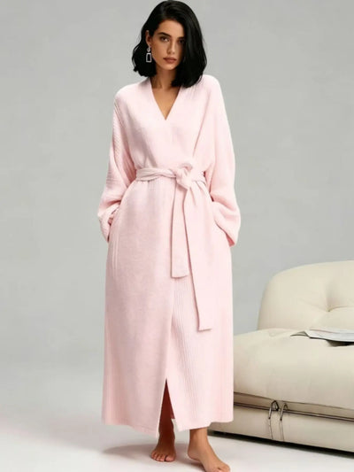 Azuria Plush Double-Sided Fleece Robe