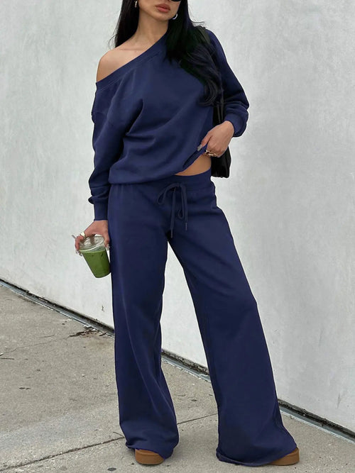 Azüria Off-Shoulder Lounge Set