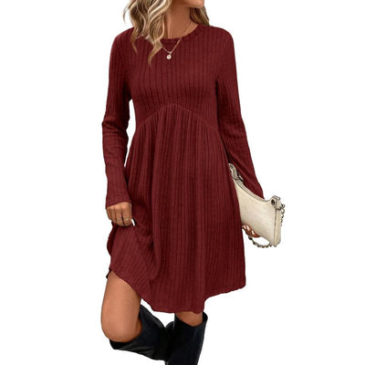 Women’s Ribbed Knit Sweater Dress
