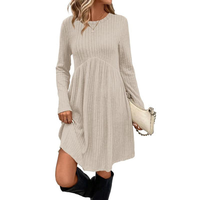 Women’s Ribbed Knit Sweater Dress