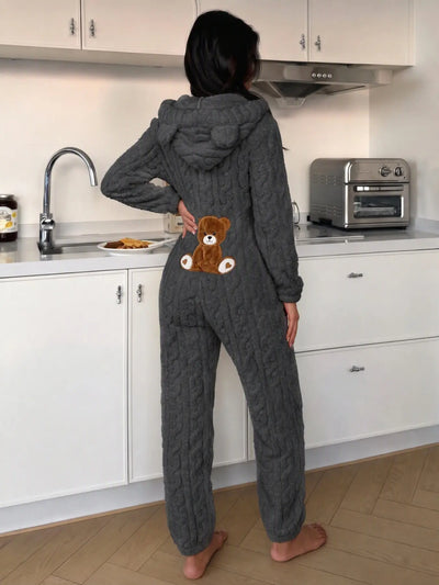 Azüria Plush Teddy Hooded Onesie