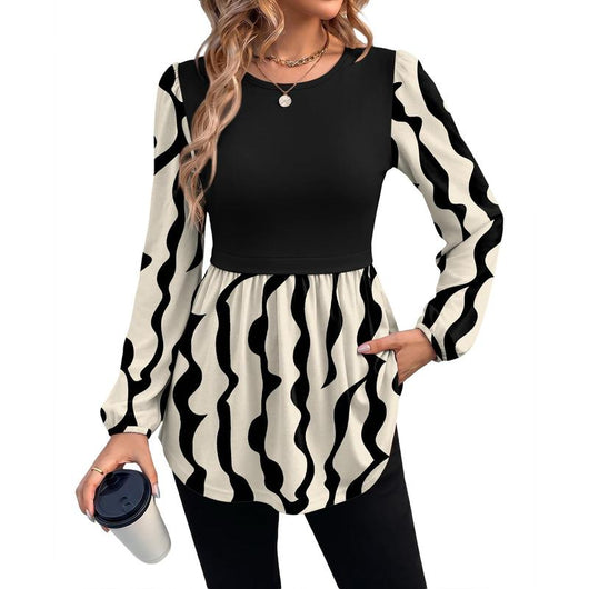 Women’s Fall Babydoll Blouse