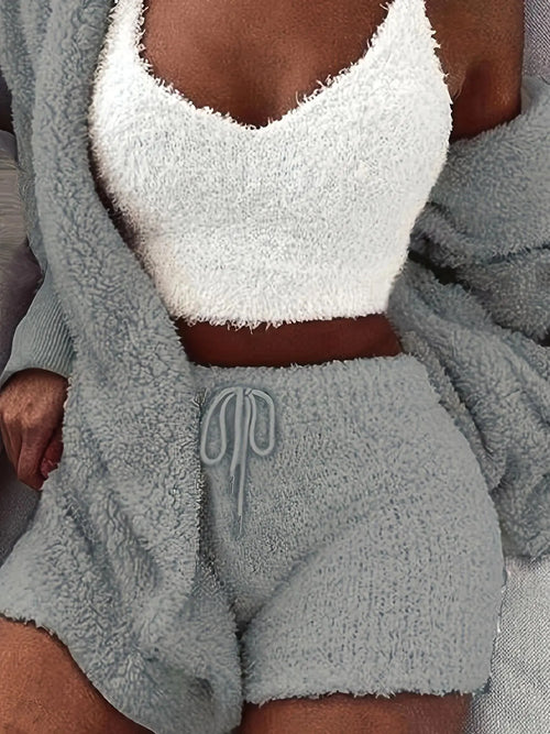 Azüria Plush 3-Piece Lounge Set