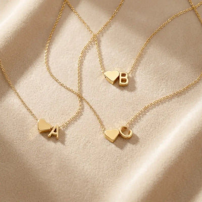 Azüria Dainty Initial Necklace