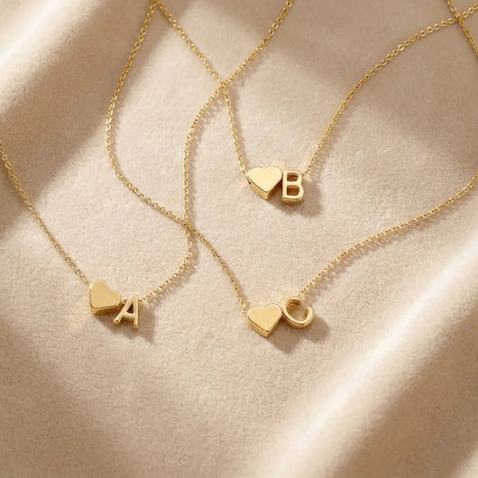 Azüria Dainty Initial Necklace