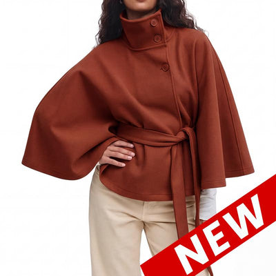Azüria Wool Cape Jacket