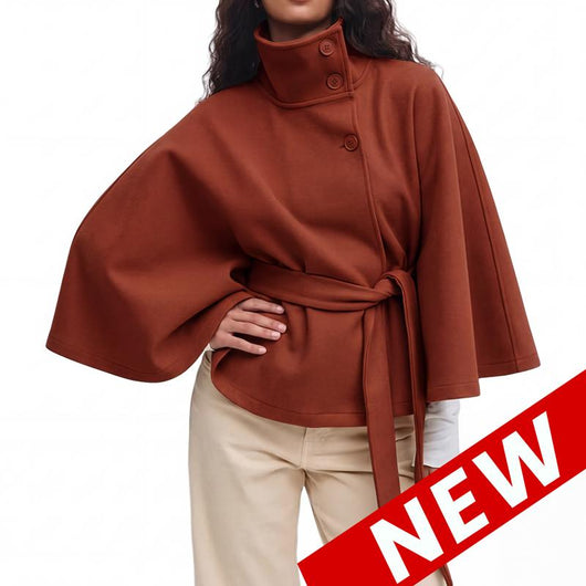 Azüria Wool Cape Jacket