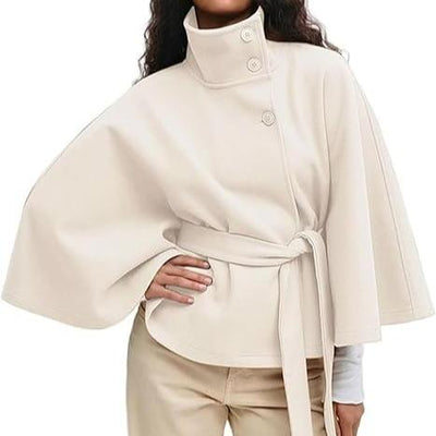 Azüria Wool Cape Jacket