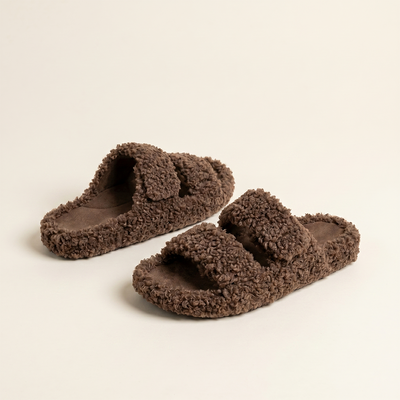 Fuzzy Sandal Slippers