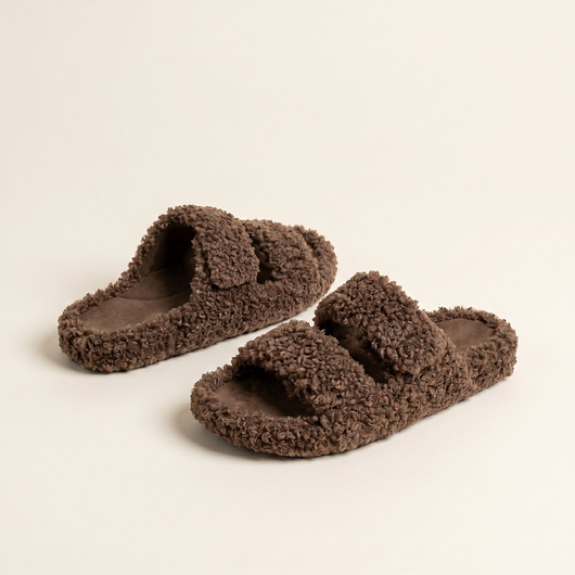 Fuzzy Sandal Slippers