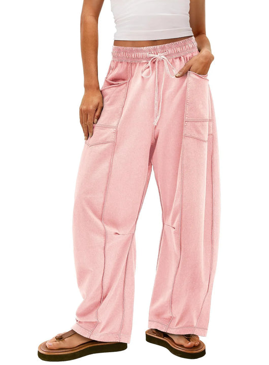 Azüria High-Waisted Barrel Pants