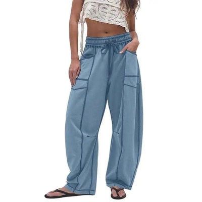 Azüria High-Waisted Barrel Pants