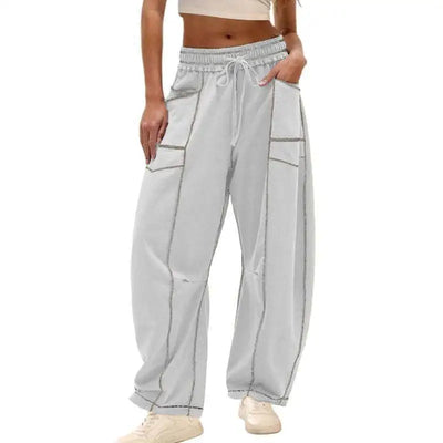 Azüria High-Waisted Barrel Pants