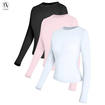 Azüria Long Sleeve Crop Tee 3-Pack