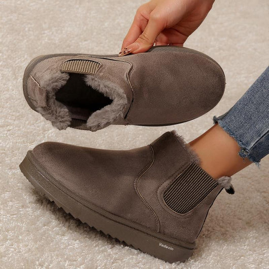 Women’s Cozy Sherpa-Lined Winter Boots