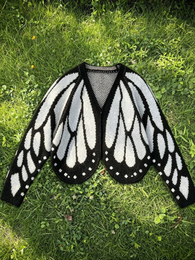 Azuria Butterfly Wings Knit Cardigan