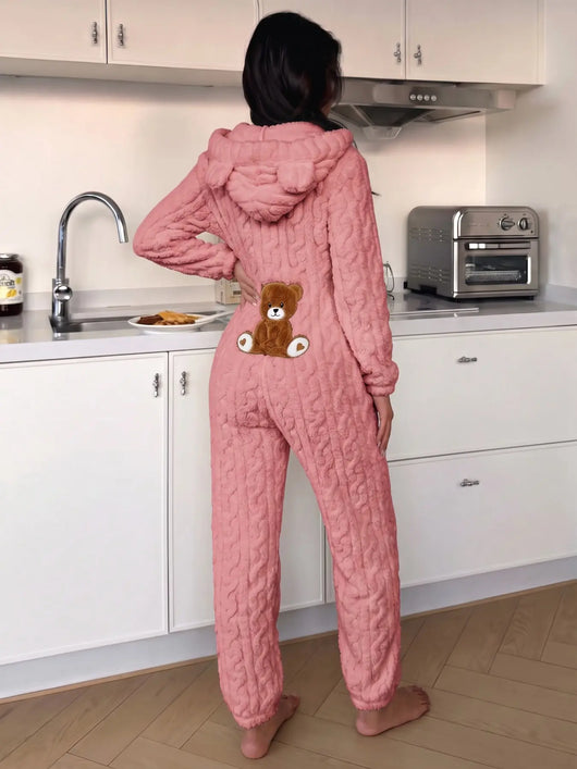 Azüria Plush Teddy Hooded Onesie
