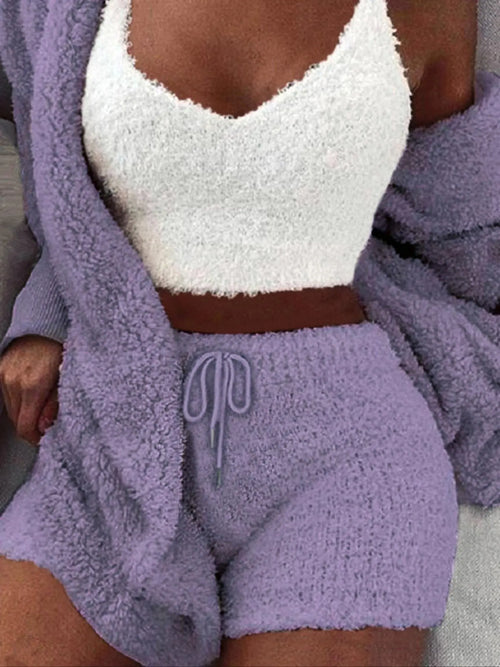 Azüria Plush 3-Piece Lounge Set