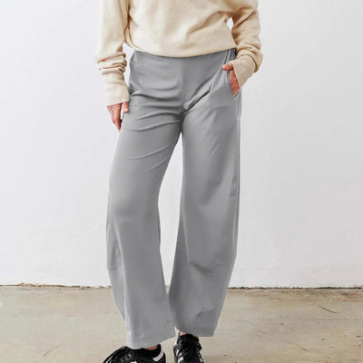 Azuria Women Mid Rise Barrel Travel Pants