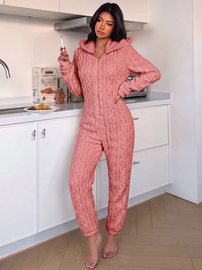 Azüria Plush Teddy Hooded Onesie