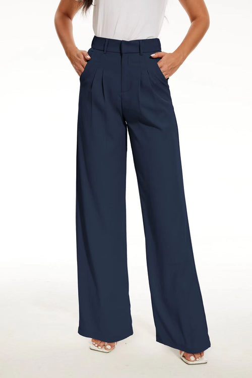 Azuria Women Mid Rise Barrel Travel Pants