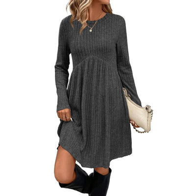 Women’s Ribbed Knit Sweater Dress