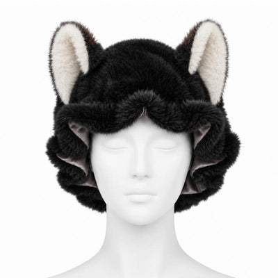 Azüria Teddy Ear Satin Bonnet