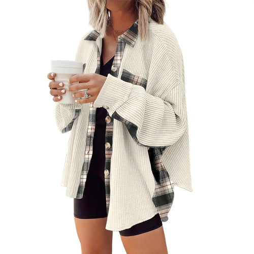 Azüria Waffle Knit Shacket
