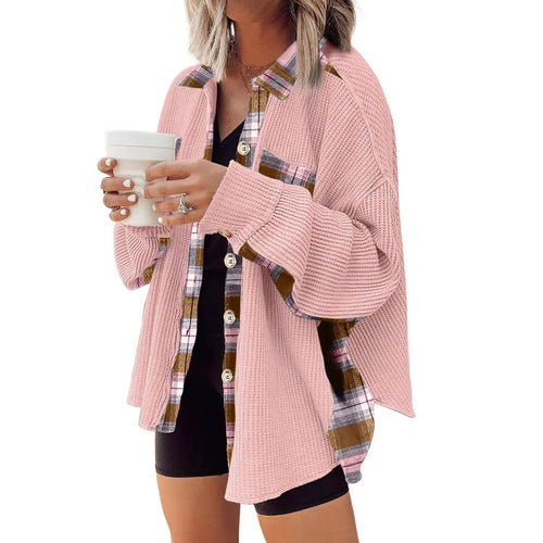 Azüria Waffle Knit Shacket