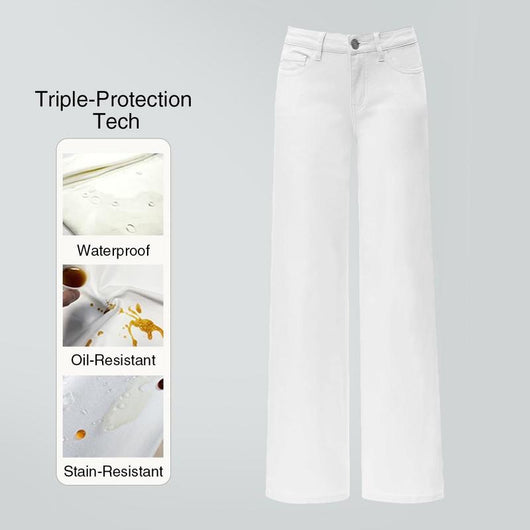 Women’s Curve-Hugging Wide-Leg Jeans