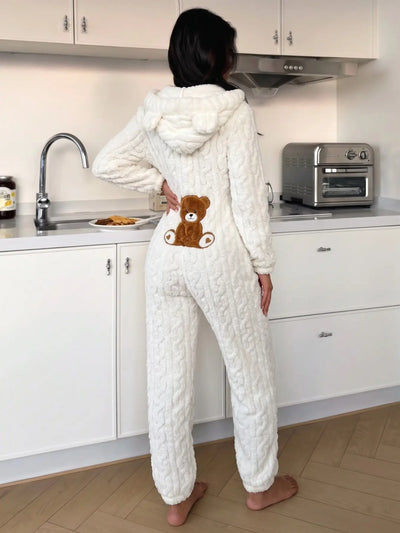 Azüria Plush Teddy Hooded Onesie