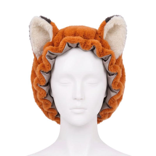 Azüria Teddy Ear Satin Bonnet