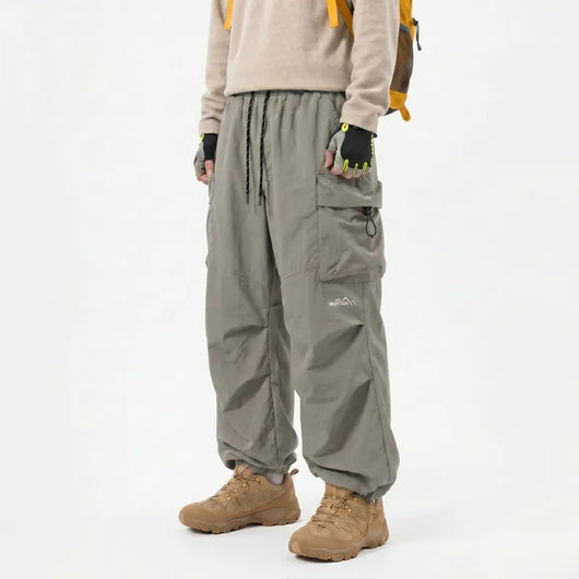 Light Green lightweight hiking cargo pants
