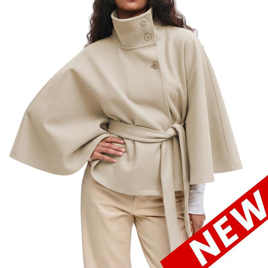 Azüria Wool Cape Jacket