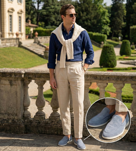 Azuria | Premium Suede Loafers